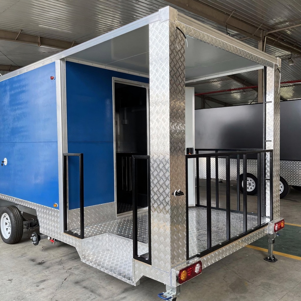 BBQ Porch Food Trailer 5.5 Meter