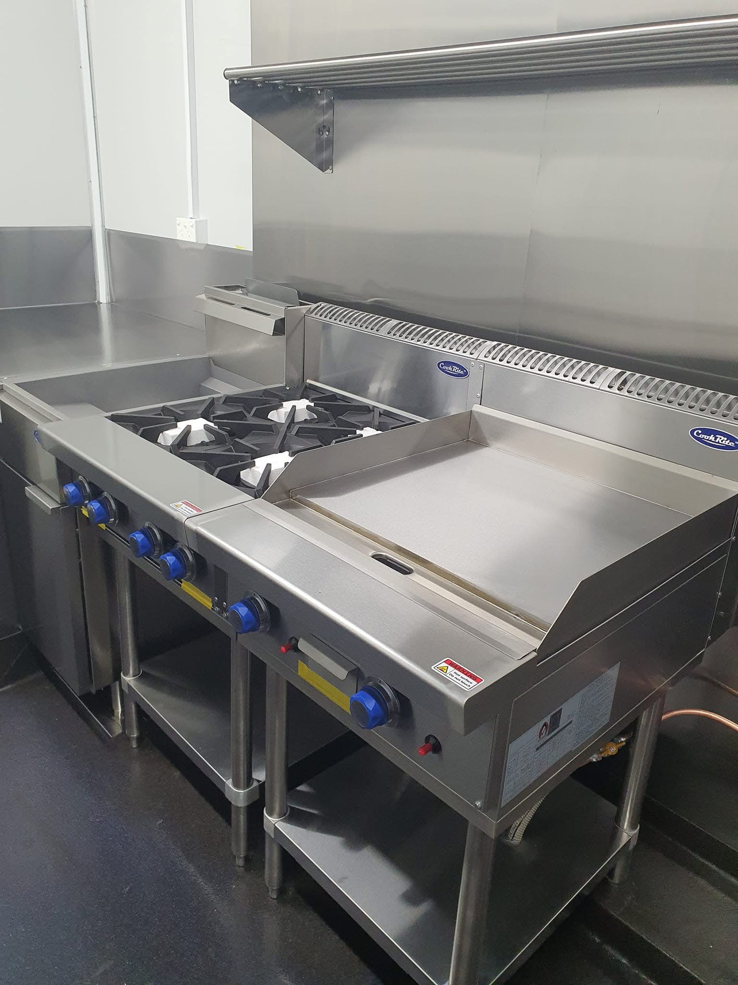 AUSTRALIAN MADE 5 METER FRYER/HOTPLATE/COOKTOP PACKAGE