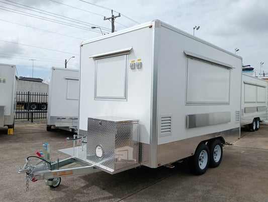 4 Meter Food Trailer With Side Fan  RTT-SP-4MSF