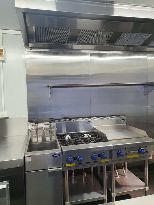 AUSTRALIAN MADE 5 METER FRYER/HOTPLATE/COOKTOP PACKAGE